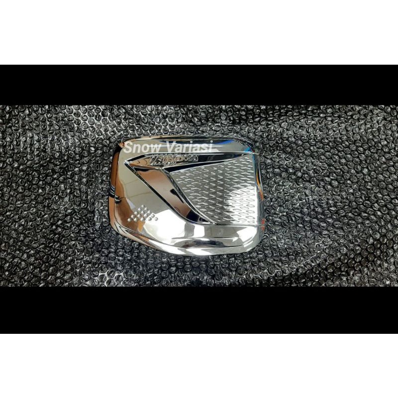 Tank cover all new innova 2016 2018 crosstivo chrome JSL Tutup bensin