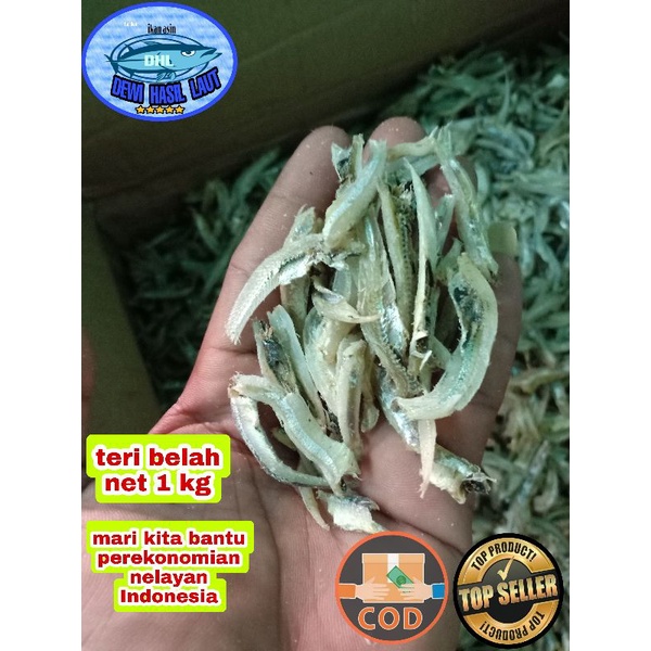 

Ikan asin teri belah 1 kg