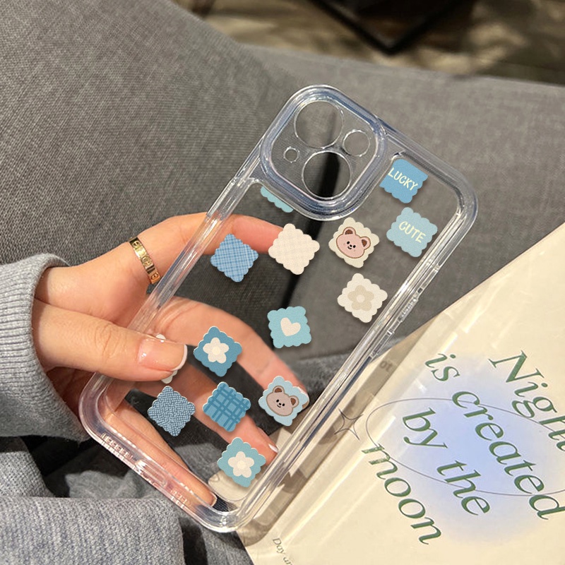 Case Bahan Akrilik TPU Transparan Tahan Banting Untuk iPhone 11 Pro Max 13 Pro 12 Pro XS Max XR X 8 Plus 7 Plus SE 2020 2022