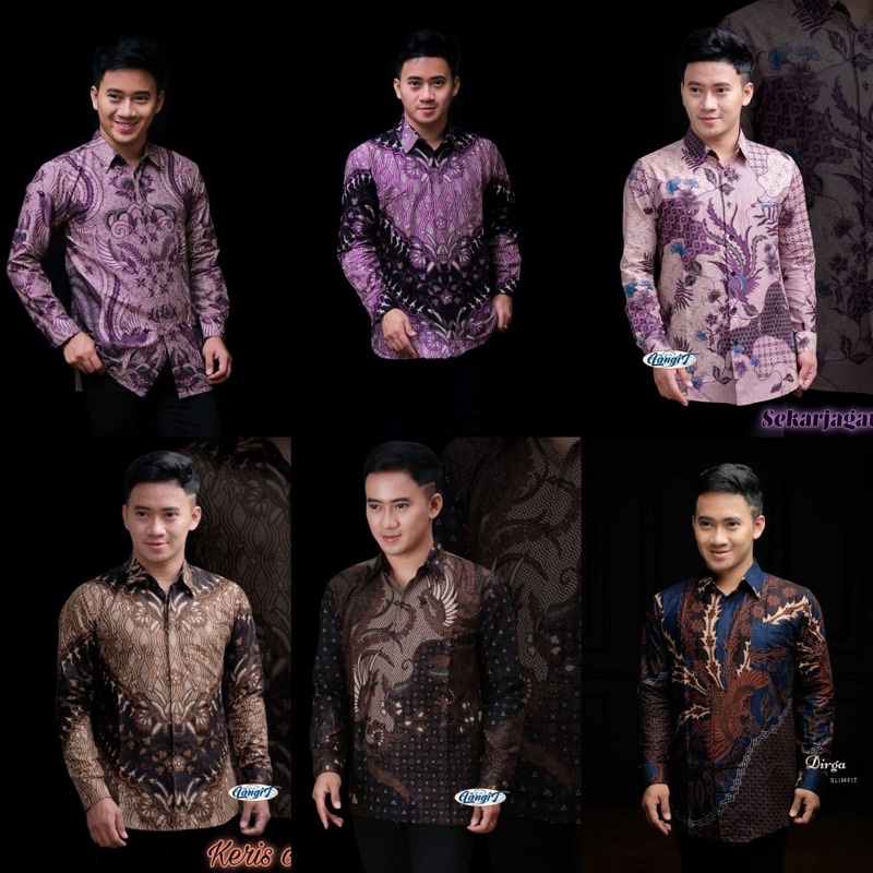 SIZE M L XL XXL XXXL BSWART Batik HRB026 Kenongo Hem Pendek Padi Pekalongan M L XL Batik Pria MURAH