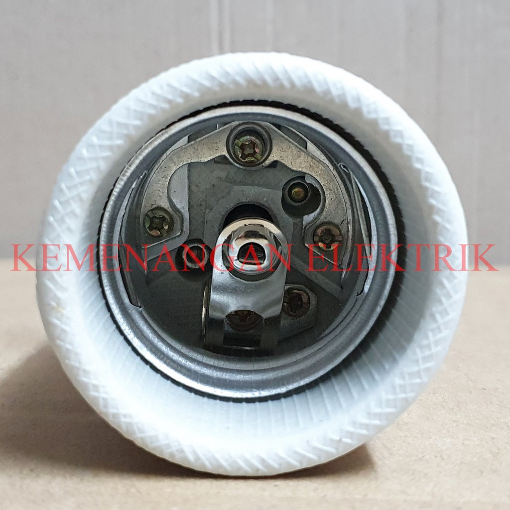 FITTING DOWNLIGHT KERAMIK LAMPU E40 / RUMAH FITING JAMBU / FITTING PORSELEN