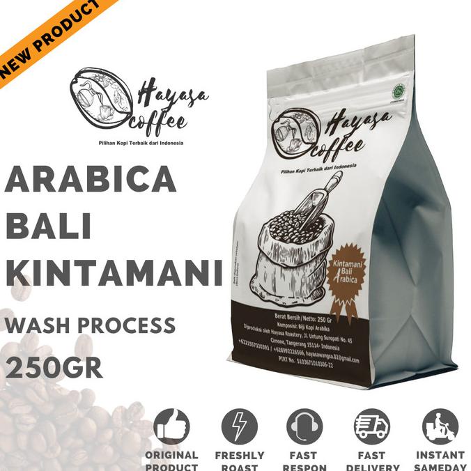 

[ COD ] Kopi Kintamani Bali Arabika 250gr BERKUALITAS Kode 679