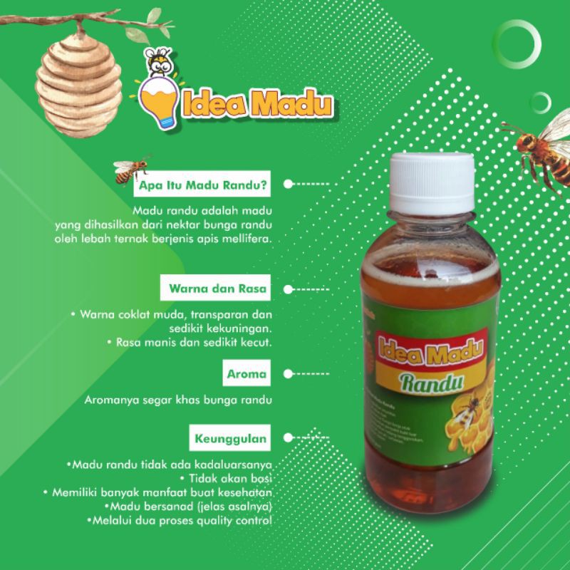 

Madu Randu 250 gram