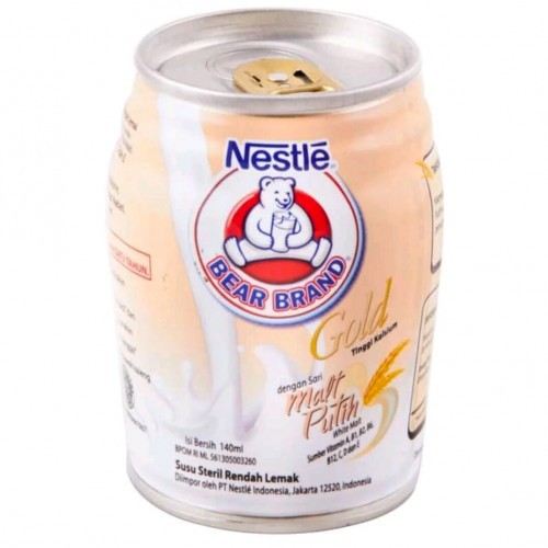 

BEAR BRAND MALT PUTIH / SUSU BERUANG MALT PUTIH 140 ML