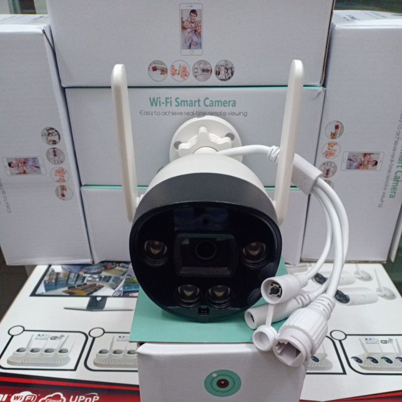 IP CAMERA OUTDOOR WIRELESS WIFI 5MP 1080P NEW MODEL APLIKASI ICSEE