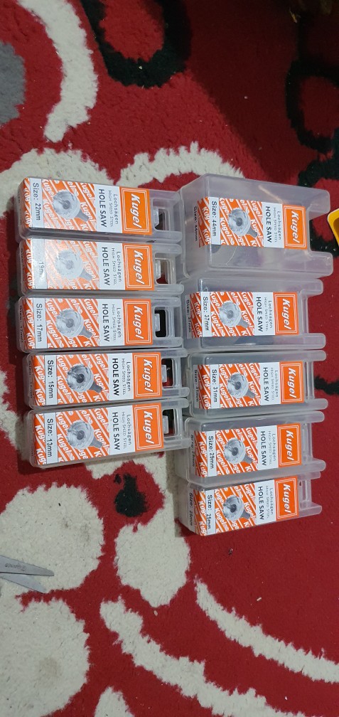 Hole Saw Besi Hss Kugel 19 Mm - Mata Bor Lubang 19 Mm