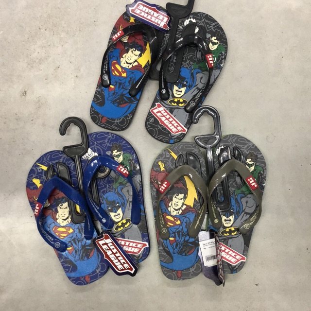  Sandal  Jepit Anak Laki laki Tanggung Karakter Batman 