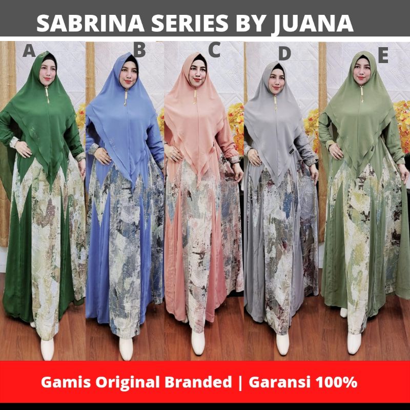 JUANA MODE ANDARA/BINAR SYARI GAMIS SYARI ORIGINAL BRAND JUANA.MODE