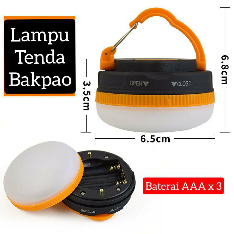 LAMPU TENDA