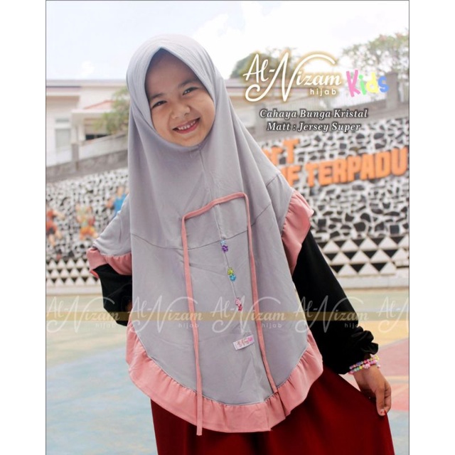 Hijab Niqob Anak by Al-Nizam