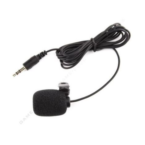 Clip On Mic Microphone 3.5mm For Youtuber Smartphone / PC / mini mikrofon