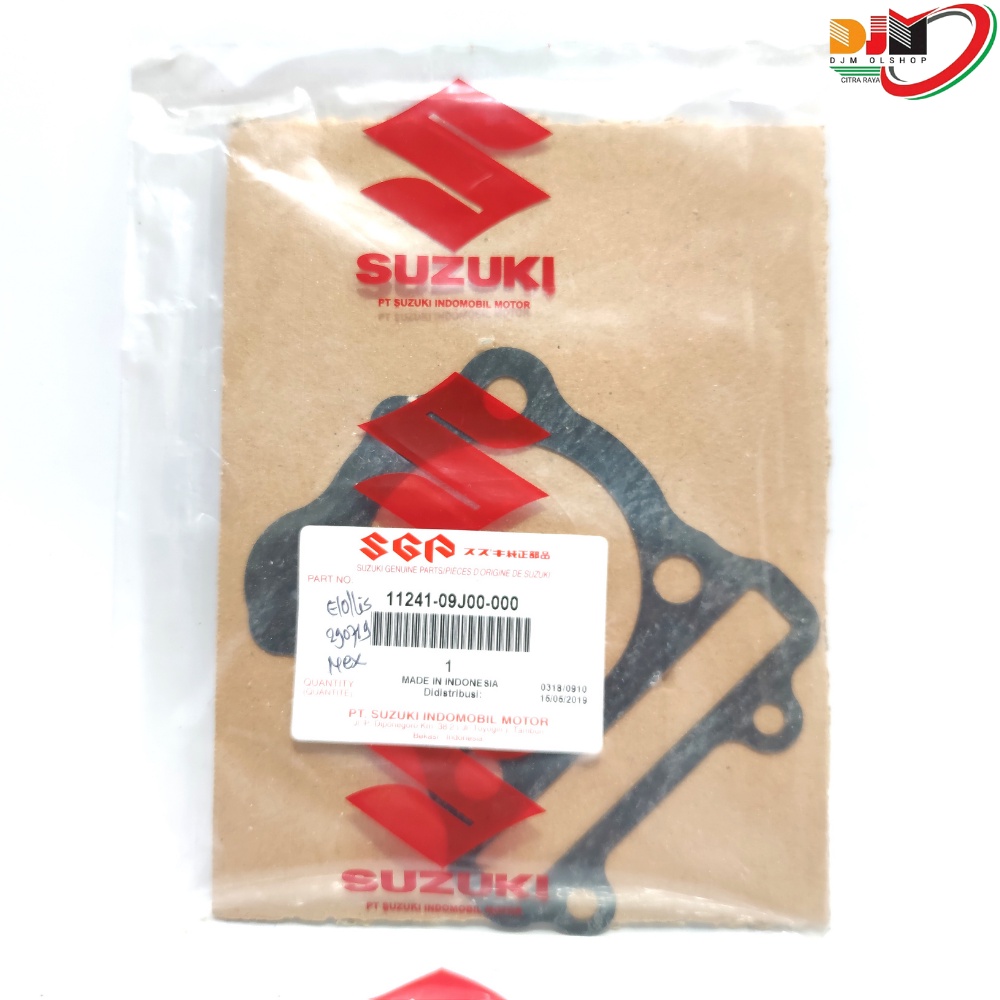 Paking Gasket Blok Seher Suzuki Nex Karbu &amp; Injeksi SGP 11241-09J00-000