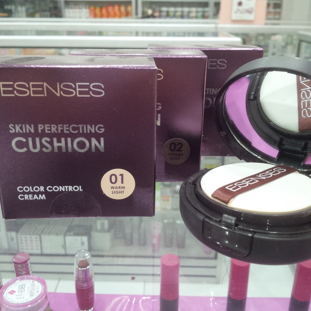 Evany Senses Skin Perfecting Cushion Color Control Cream