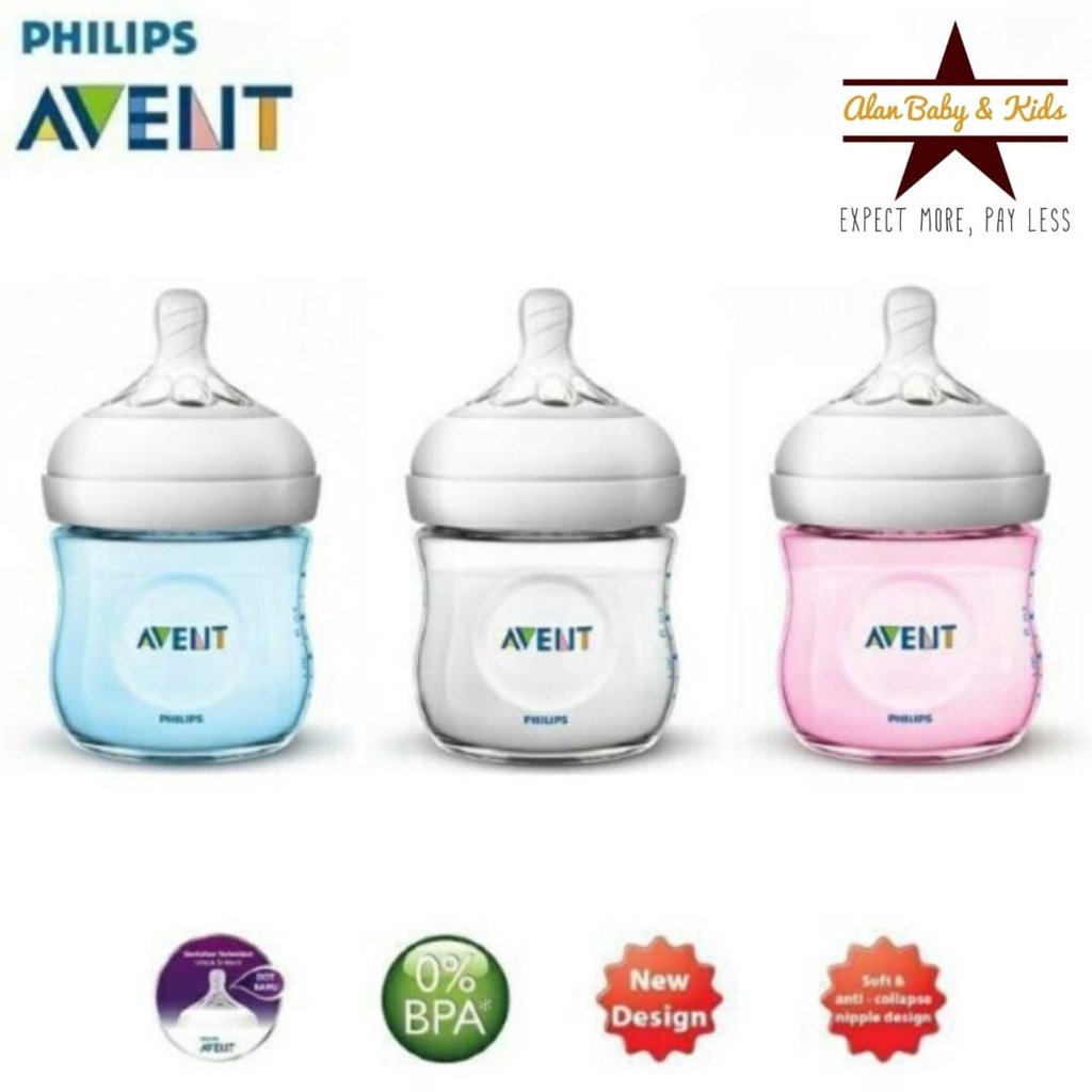 Philips Avent Natural Wide Neck 0m+ 125ml SCF690