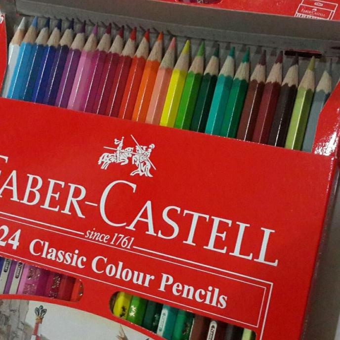 

Pensil Warna Faber Castell 24 Warna Panjang