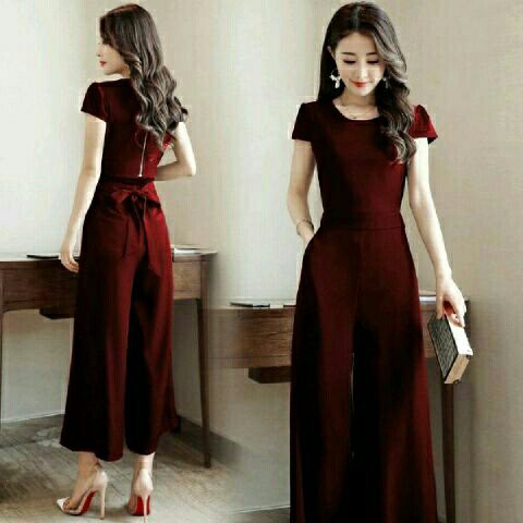 baju jumpsuit shopee