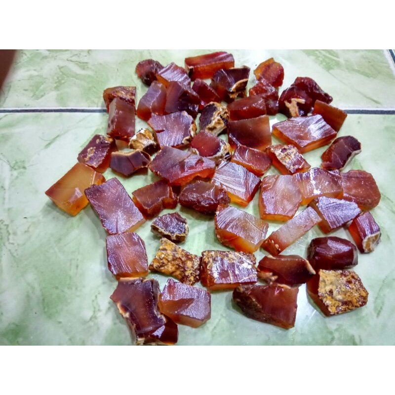 batu cincin red raflesia orange