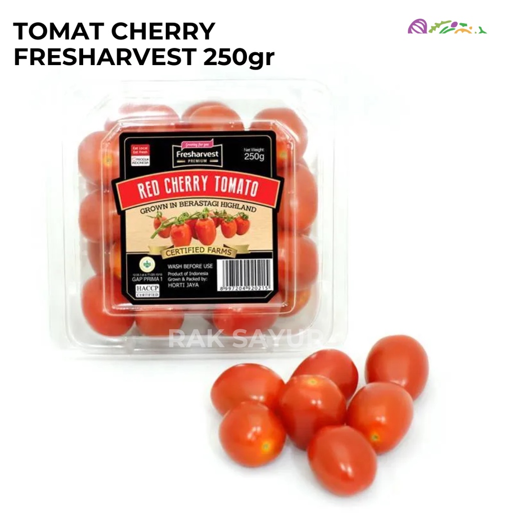 

Tomat Cherry Fresharvest 250gr Rak Sayur Padang