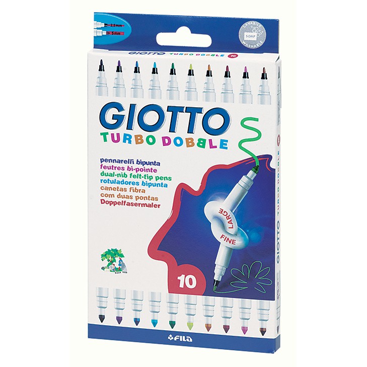 

GIOTTO TURBO DOBBLE PENSIL SPIDOL WARNA/perlengkapan mengambar COD 424600