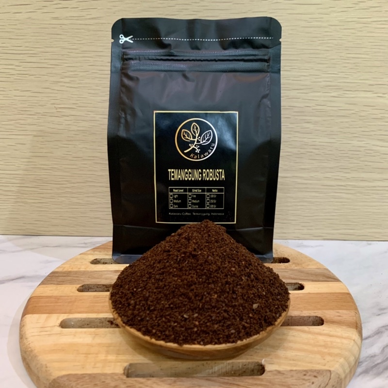 

Kalawaru Coffee - Kopi Temanggung Robusta Bubuk Murni 250gr