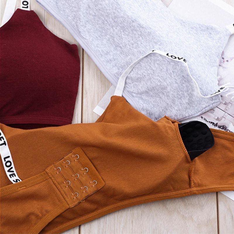 [Bayar Di Tempat]Bra Sport Seamless Ukuran Besar untuk Wanita bh-5