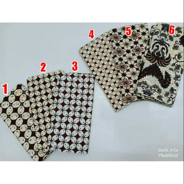 Kain jarik | cukin | kamen | kain batik tradisional sogan putih gading kawung seserahan manten