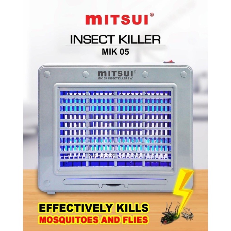 Perangkap Serangga UV / Insect Killer UV 2 Watt Mitsui