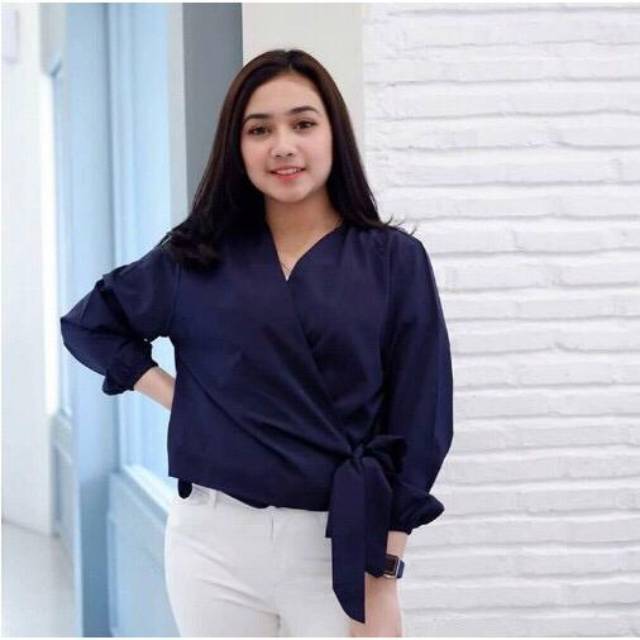 CANDY BLOUSE / BAHAN WOLFIS / ATASAN WANITA / MURAH MERIAHHHH
