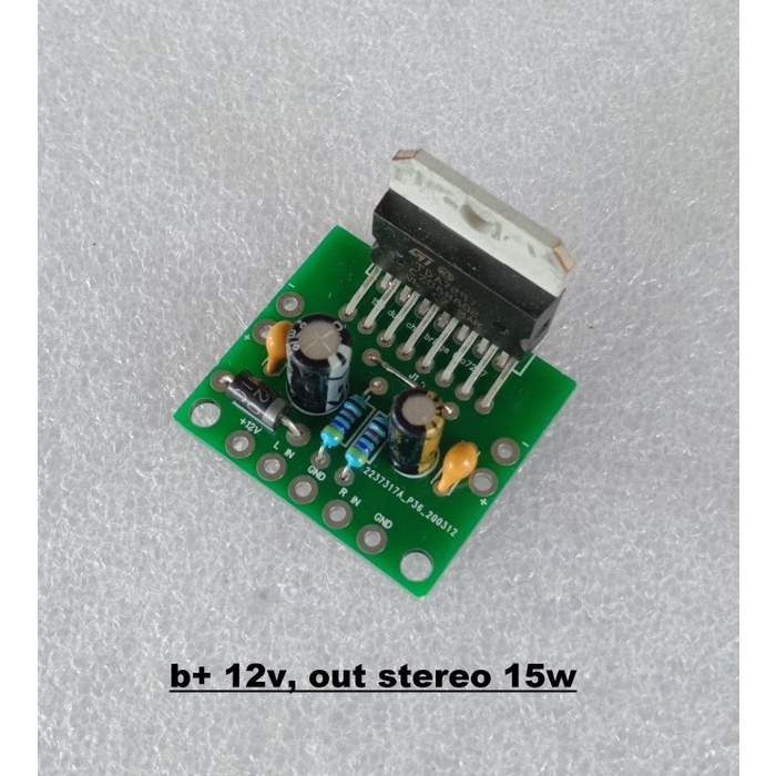 TDA7297 Stereo Amplifier Bridge Modul (Tanpa Heatsink)