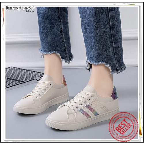 ♥DPS829♥S20 SEPATU SNEAKER IMPORT WANITA REAL PIC/Sepatu Sneakers Wanita Sport Shoes White Sepatu Import Mura