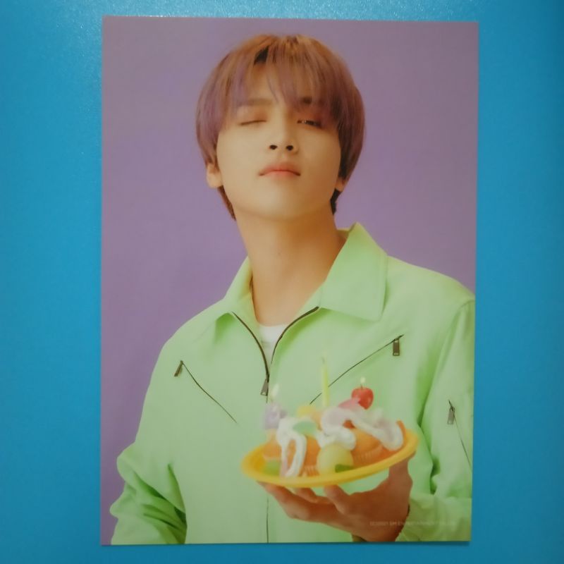 official postcard haechan photopack sg21
