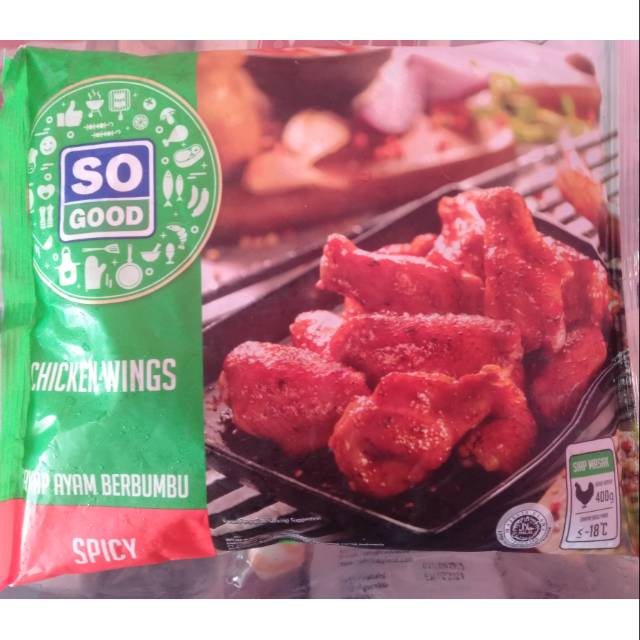 

SO GOOD SPICY WING 400gr