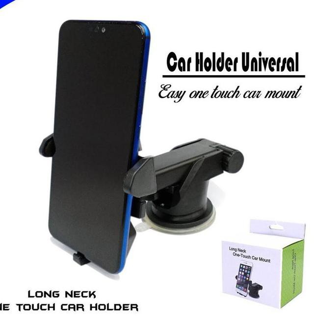 Car Phone Holder Long Neck / Dudukan Handphone Dashboard & Kaca Mobil