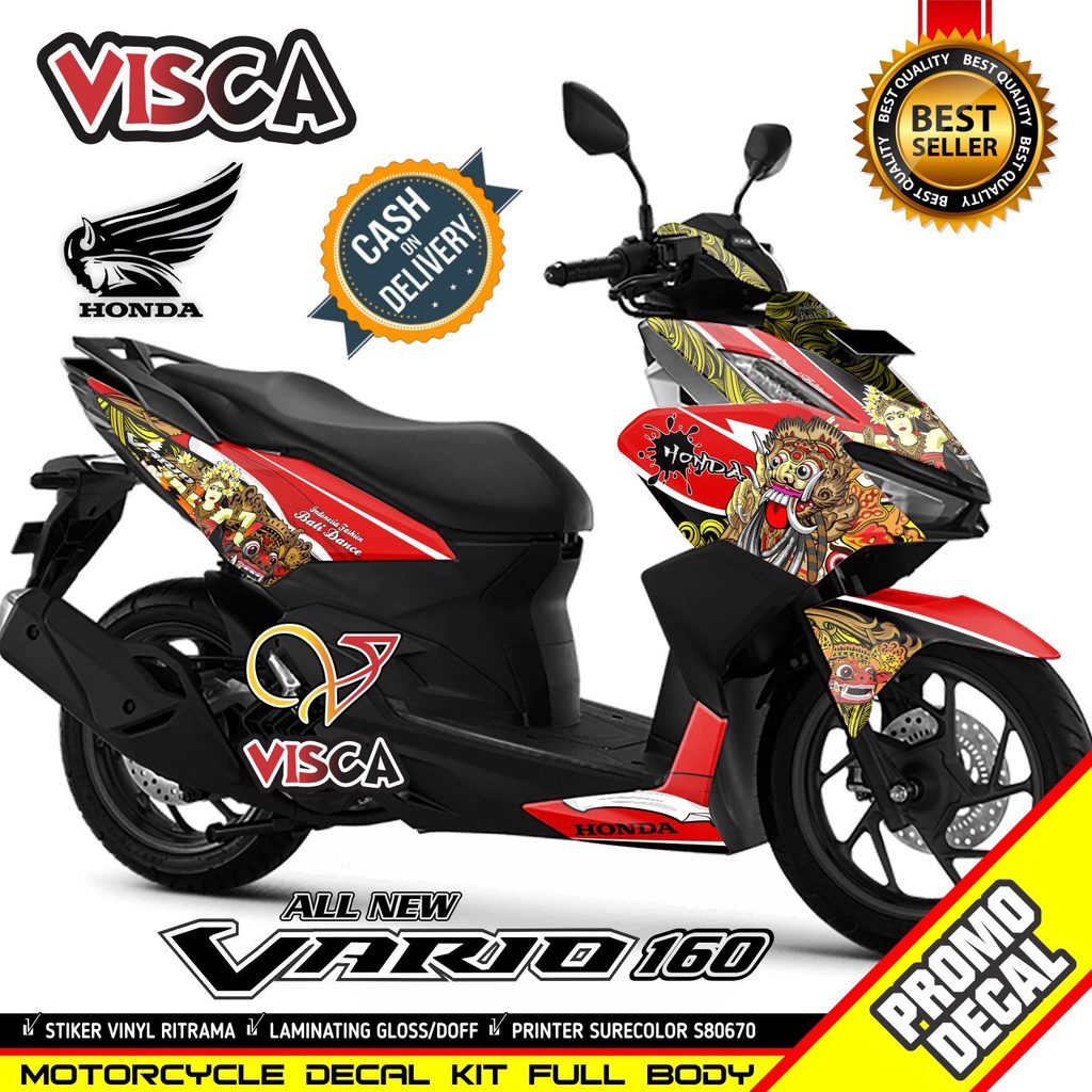 Decal Vario 160 New 2022 Full Body Stiker Vario 160 New 2022 Full Body Striping Vario 160 New 2022 F