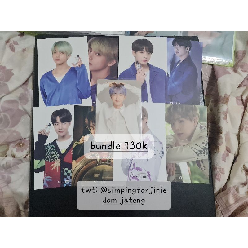 BUNDLE MPC SYS BTS JIN POSTCARD VT
