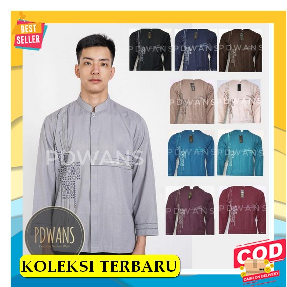 Buruan Serbuu Jrj- Baju Koko Katun Lengan Panjang Dewasa Size Standar & Big Size Eceran Grosir Orang