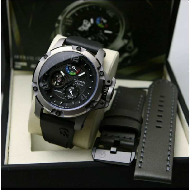 JAM PRIA ALEXANDRE CHRISTIE AC 6295 AC6295 BLACK TITANIUM ORIGINAL