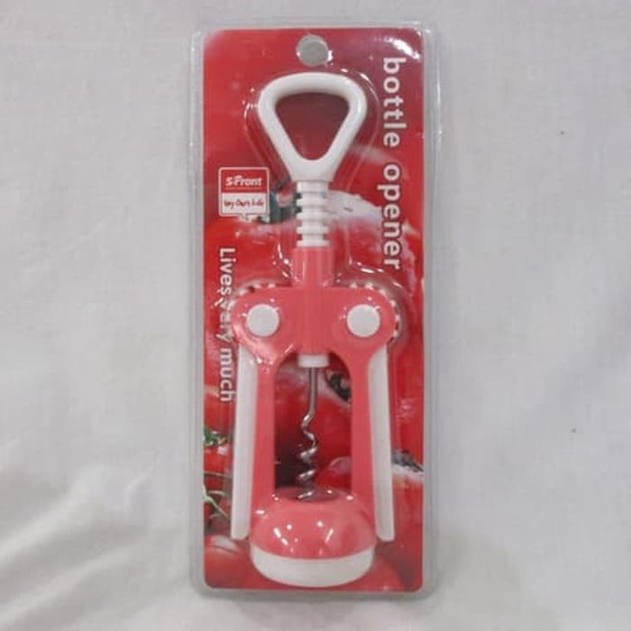 Alat Pembuka Botol Bottle Opener SILVER FRONT