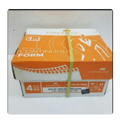 

Continuous form Paperline 4 ply PRS (bagi 2) 9,5 x 11/2 NCR
