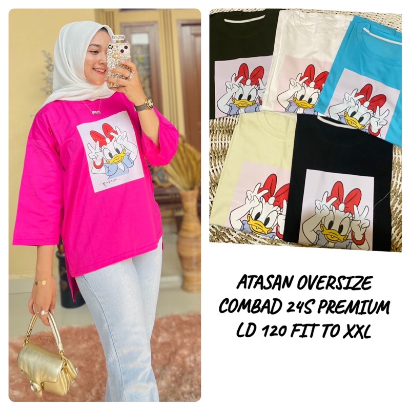 ATASAN, TOP OVER SIZE WANITA