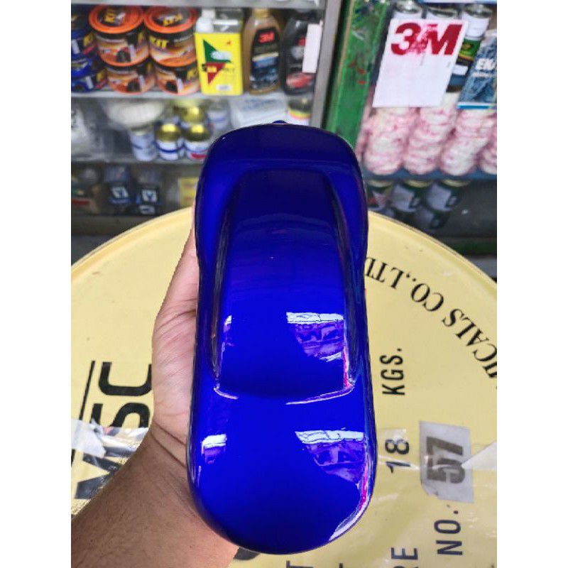 Cat Mobil CandyTone Biru Ungu Bluis Violet Seperti Cat Bunglon 100ml