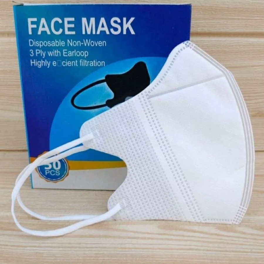 Masker Duckbill 3ply Dewasa Isi 50 Duck Bill Dakbil Duckbil Covid