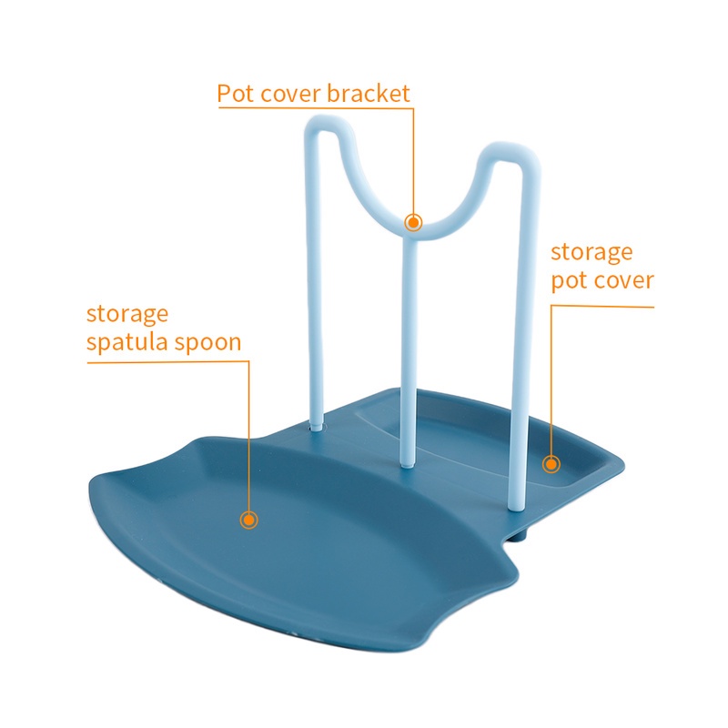 Rak Stand Holder Sendok Spatula Bahan Plastik PP Gaya Nordic Untuk Dapur