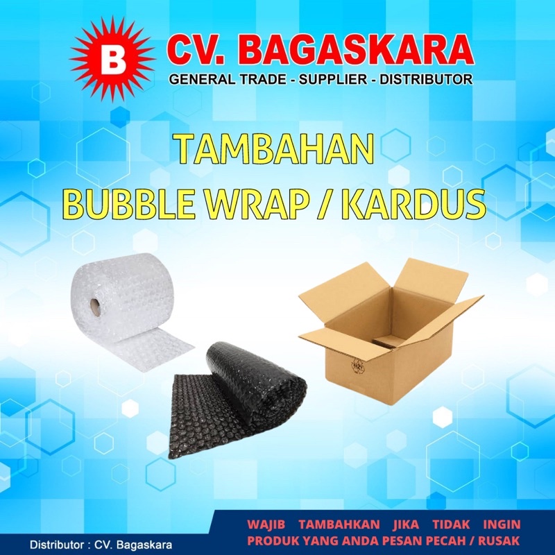 

TAMBAHAN PACKING BUBBLE WRAP ATAU KARDUS