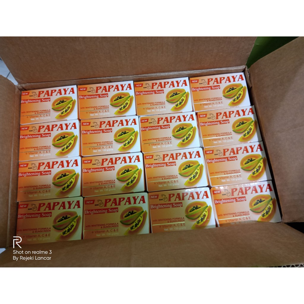 SABUN PAPAYA NEW RDL ORI BPOM 135GR