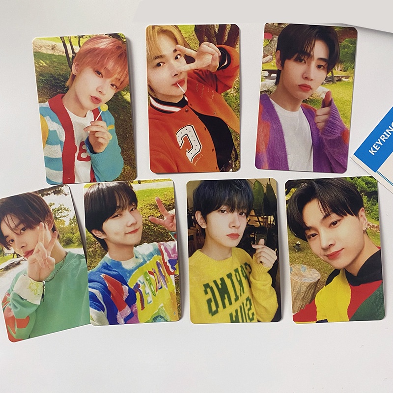 Enhypen 2022 7pcs / set Kartu Foto polaroid Kecil Untuk anniversary