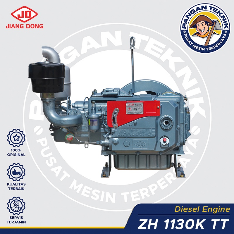 MESIN DIESEL JIANG DONG|ZH 1130K T/T TANPA TANGKI| DIESEL ENGINE 30 PK