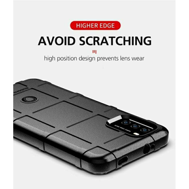 Samsung A32 4G / A52 / A72 Softcase Rugged Shield Cover Tebal Soft Case