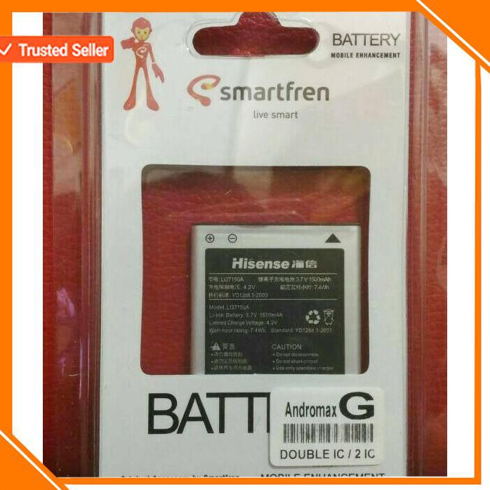 ACC HP BATERAI SMARTFREN ANDROMAX G C2 C2 NEW ORIGINAL BATERAI