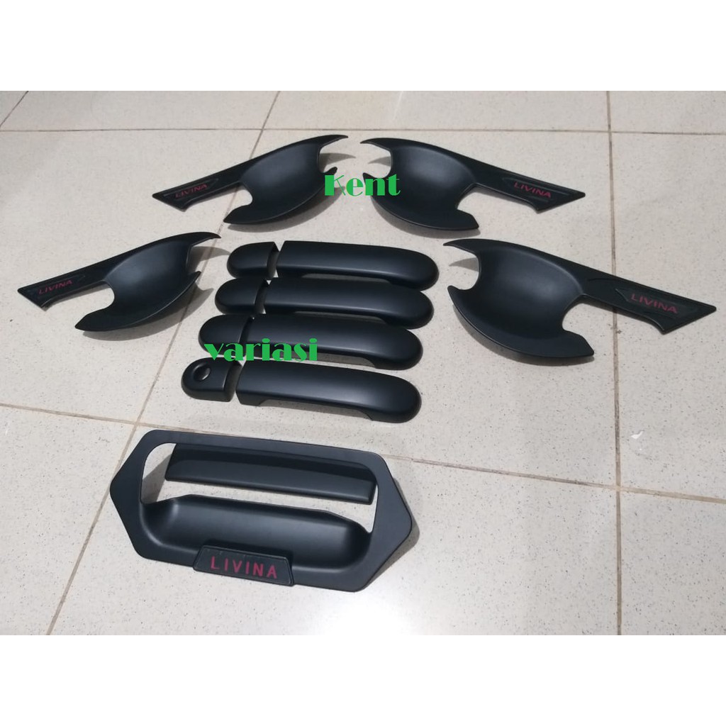 Paket Outer Cover Handle Nissan Grand Livina Hitam